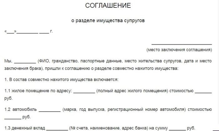 Как происходит погашение долгов после развода