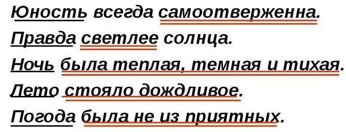 Прилагательное в сравнительной степени