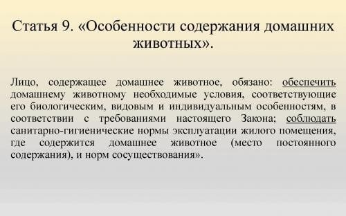 Правила содержания собак в многоквартирном доме