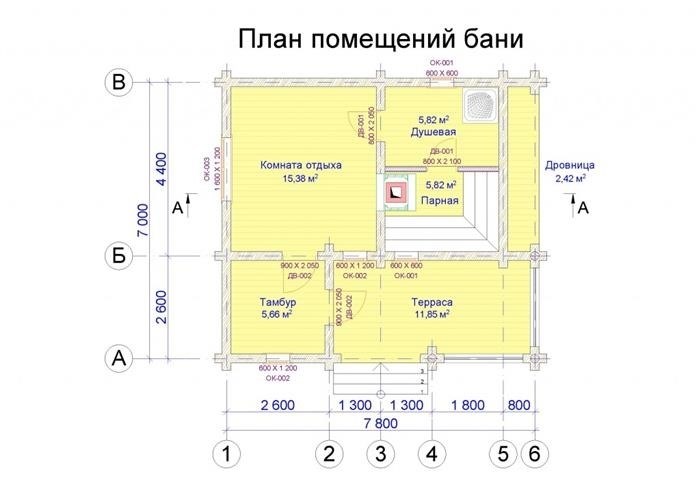 Баня как пристройка к дому