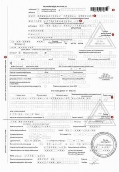 Когда отображается больничный на госуслугах